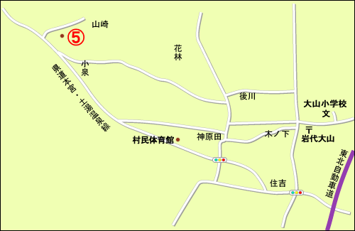 分譲地の周辺図