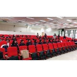 大竹國民中学にて歓迎セレモニー