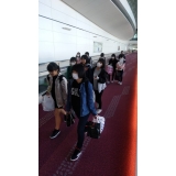 羽田空港に無事到着
