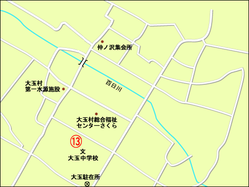 分譲地の周辺図