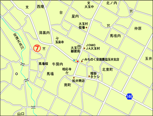 分譲地の周辺図