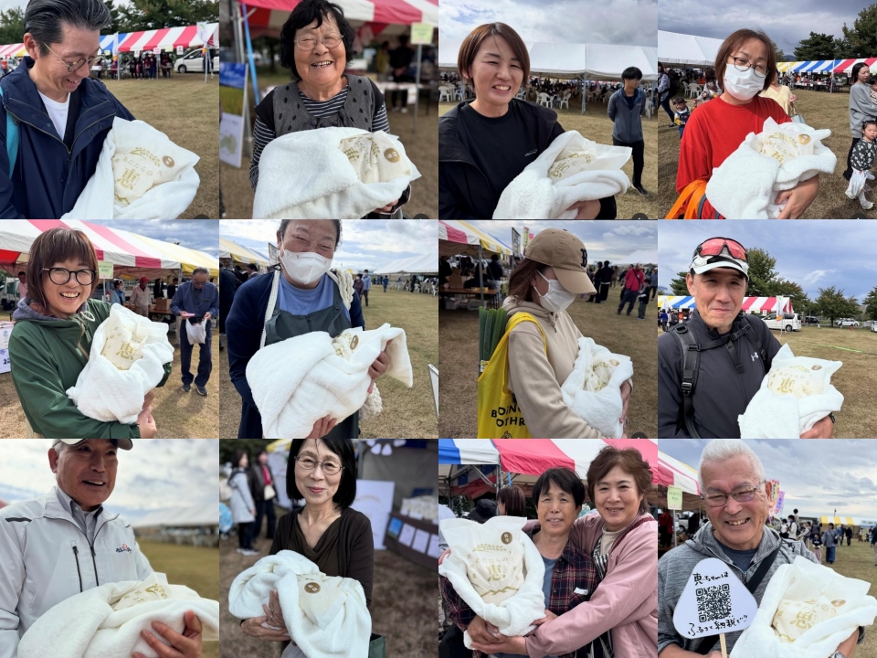 恵ちゃんを抱っこ