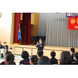 大玉中学校　鈴木校長先生あいさつ