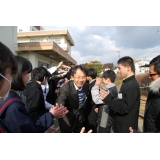 お見送り1