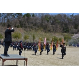 平成27年春季消防連合観閲式(分列行進)